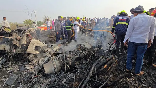 अजित पवार विमान हादसा