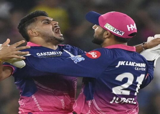 राजस्थान रॉयल्स की रोमांचक जीत का दृश्य