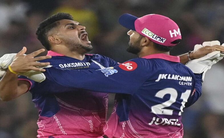 राजस्थान रॉयल्स की रोमांचक जीत का दृश्य