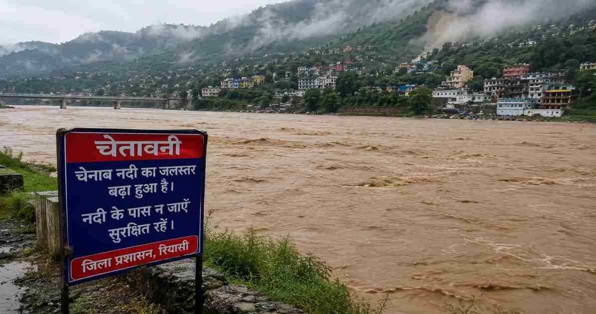 चेनाब नदी जलस्तर