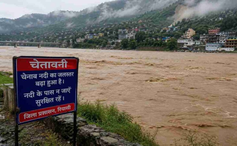 चेनाब नदी जलस्तर