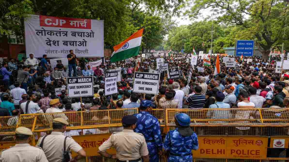CJP मार्च: अभिजीत दिपके ने संसद कूच को लेकर किया बड़ा दावा