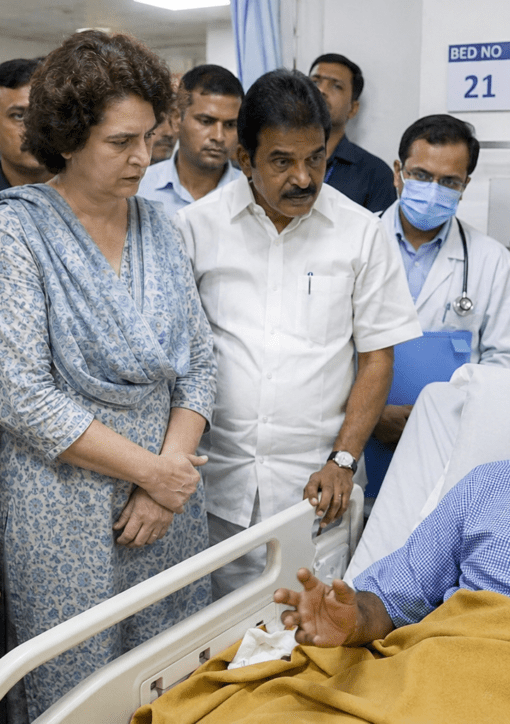 राहुल गांधी RML अस्पताल