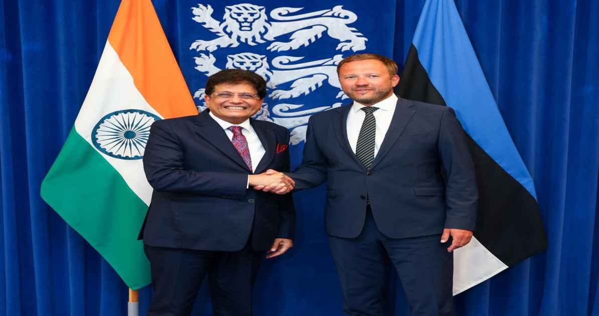भारत-एस्टोनिया व्यापार सहयोग