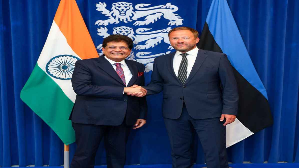 भारत-एस्टोनिया व्यापार सहयोग को नई गति, पीयूष गोयल और एस्टोनिया के विदेश मंत्री ने बढ़ाए रणनीतिक संबंध