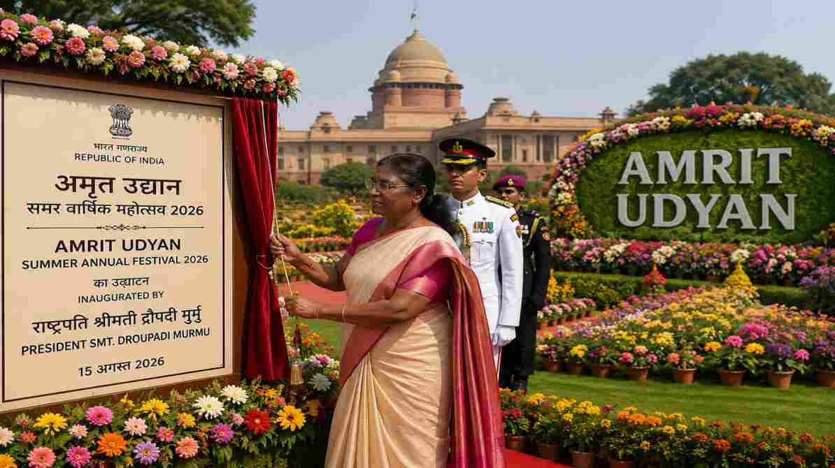 अमृत उद्यान 2026: 16 अगस्त से पर्यटकों के लिए खुलेगा