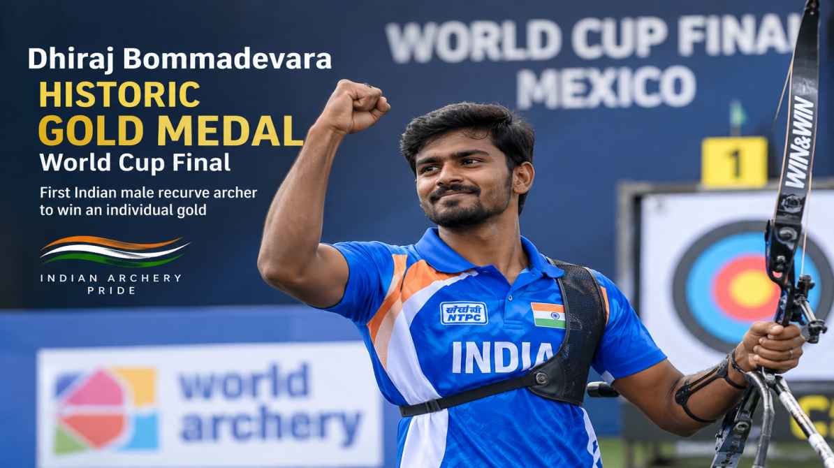धीरज बोम्मादेवरा गोल्ड मेडल: World Cup Final में रचा इतिहास