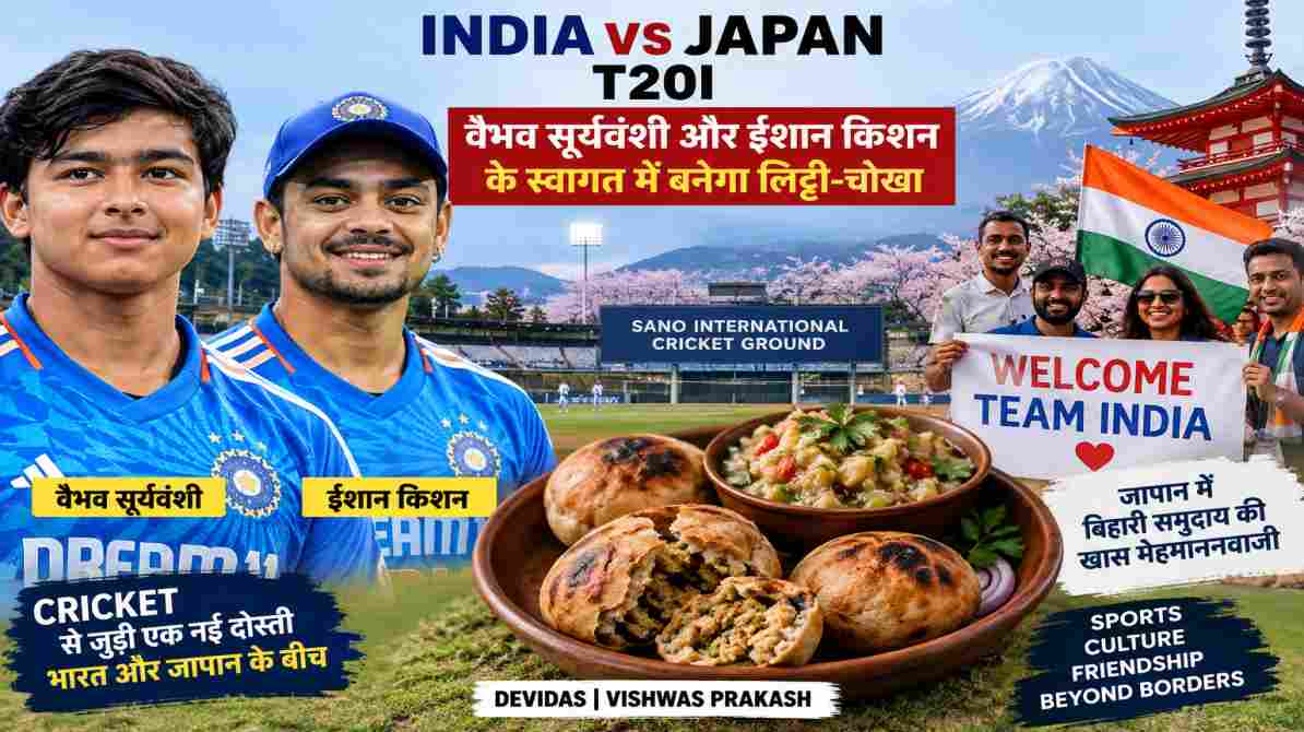 India vs Japan T20I: वैभव सूर्यवंशी और ईशान किशन के स्वागत में बनेगा लिट्टी-चोखा
