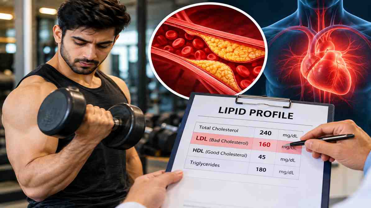 फिट लोगों में हाई कोलेस्ट्रॉल और LDL का खतरा