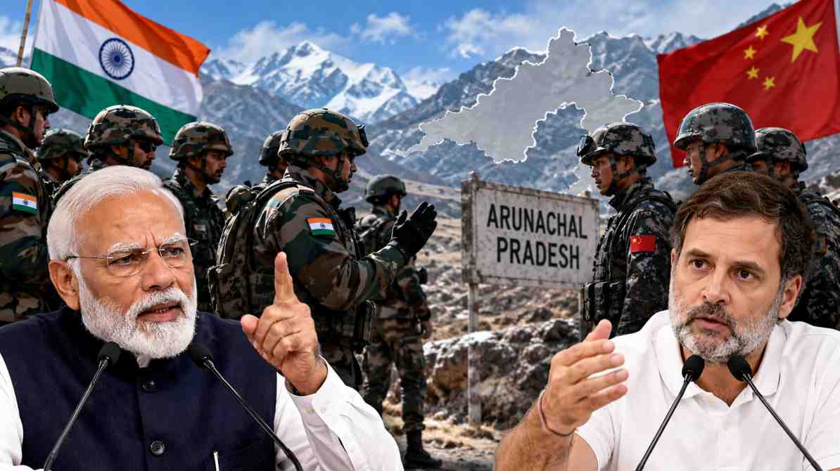 अरुणाचल प्रदेश सीमा विवाद पर भाजपा और कांग्रेस के बीच राजनीतिक आरोप-प्रत्यारोप