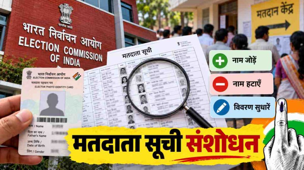 मतदाता सूची संशोधन 2026: 17 राज्यों में चुनाव आयोग की तैयारी, 4 जनवरी को जारी होगी अंतिम सूची