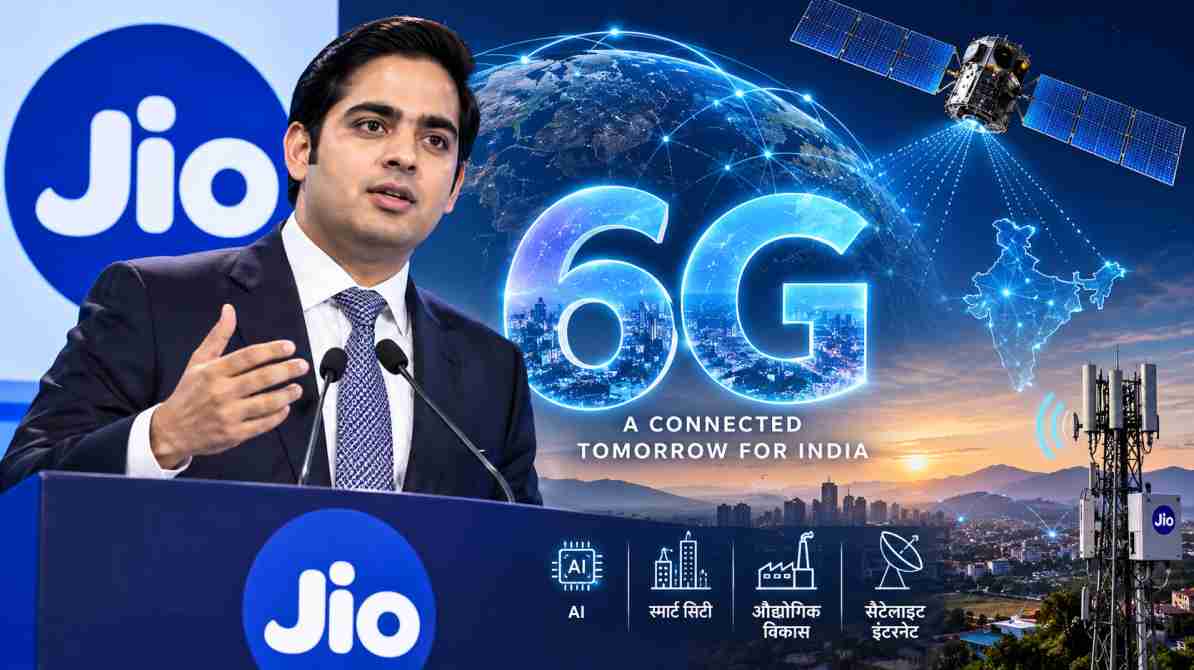 Jio 6G की तैयारी तेज: आकाश अंबानी का अगली पीढ़ी के नेटवर्क और सैटेलाइट इंटरनेट पर फोकस