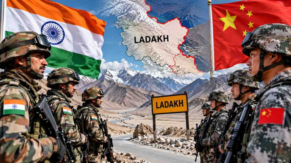 भारत-चीन लद्दाख विवाद में 28 स्थानों के नाम पर चीन की आपत्ति