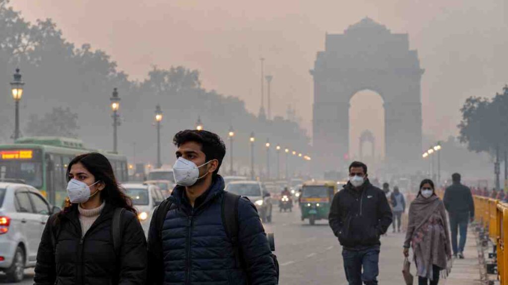 दिल्ली-NCR में वायु प्रदूषण से बढ़ी स्वास्थ्य संबंधी चिंता, AQI देखकर करें दिनचर्या की प्लानिंग