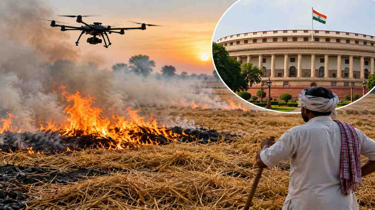 पराली जलाने पर सख्ती और खेतों में आग की निगरानी