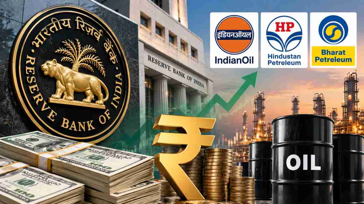 RBI की विशेष डॉलर सुविधा से IOC, HPCL और BPCL को राहत
