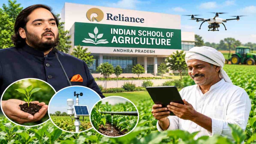 इंडियन स्कूल ऑफ एग्रीकल्चर: आंध्र प्रदेश में रिलायंस की नई पहल, किसानों को आधुनिक खेती से जोड़ने की तैयारी