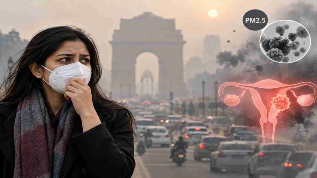 दिल्ली-NCR वायु प्रदूषण: महिलाओं के स्वास्थ्य पर बढ़ी चिंता, PM2.5 और कैंसर के संभावित संबंध पर शोध