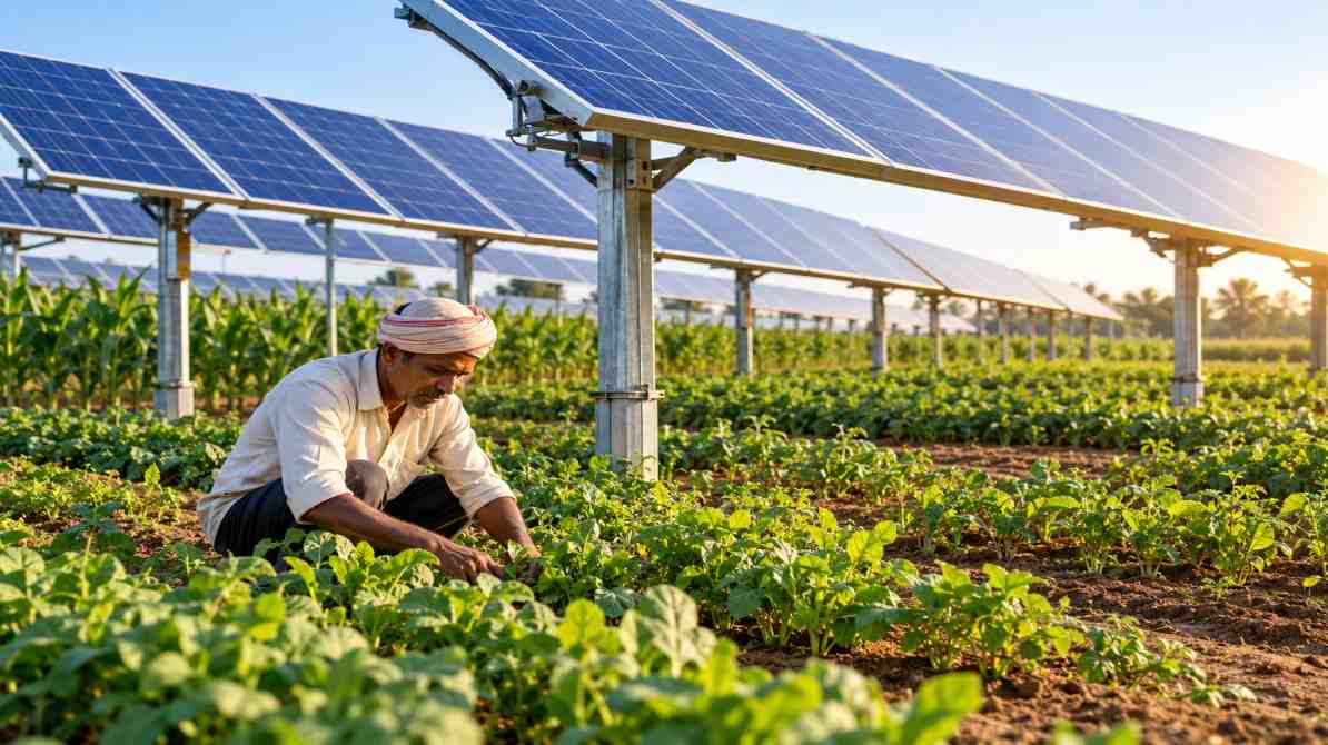 एग्रीवोल्टाइक्स परियोजनाएं: एक ही जमीन पर खेती और बिजली उत्पादन, किसानों को मिल सकता है सरकारी प्रोत्साहन