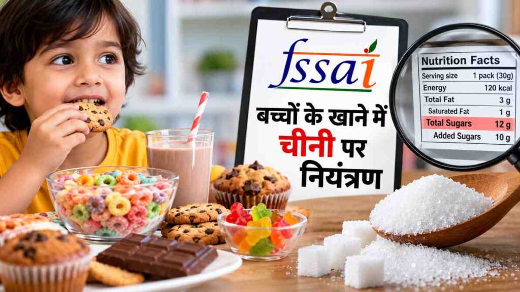 बच्चों के खाने में चीनी पर नियंत्रण की तैयारी, FSSAI के नए प्रस्ताव पर चर्चा तेज