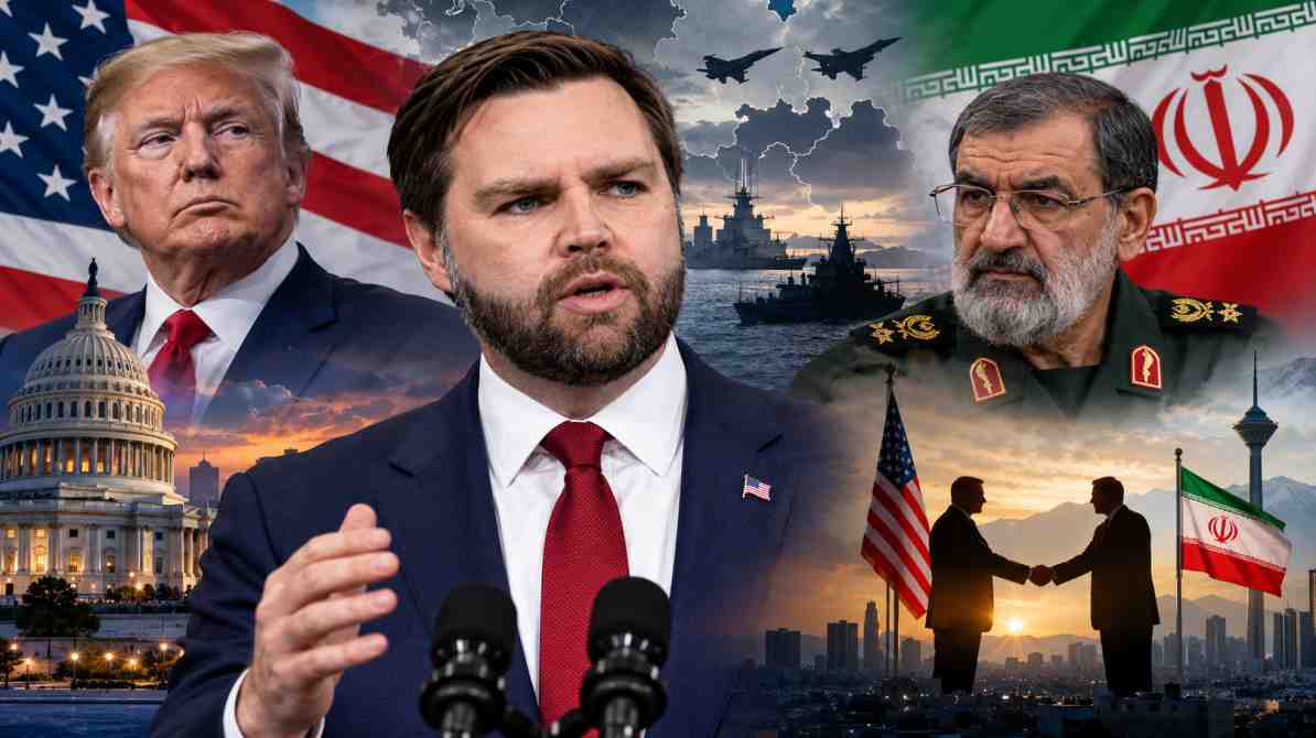 ईरान-अमेरिका तनाव के बीच जेडी वेंस की कूटनीतिक पहल