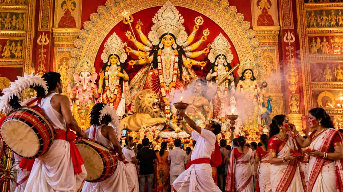 दुर्गा पूजा की परंपराएं: पश्चिम बंगाल की आस्था, कला और संस्कृति की अनूठी पहचान